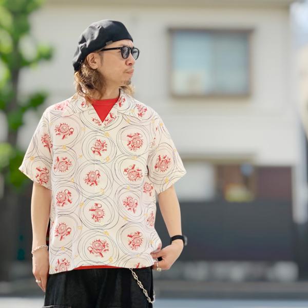 SUN SURF サンサーフ アロハシャツ ハワイアンシャツ RAYON HAWAIIAN