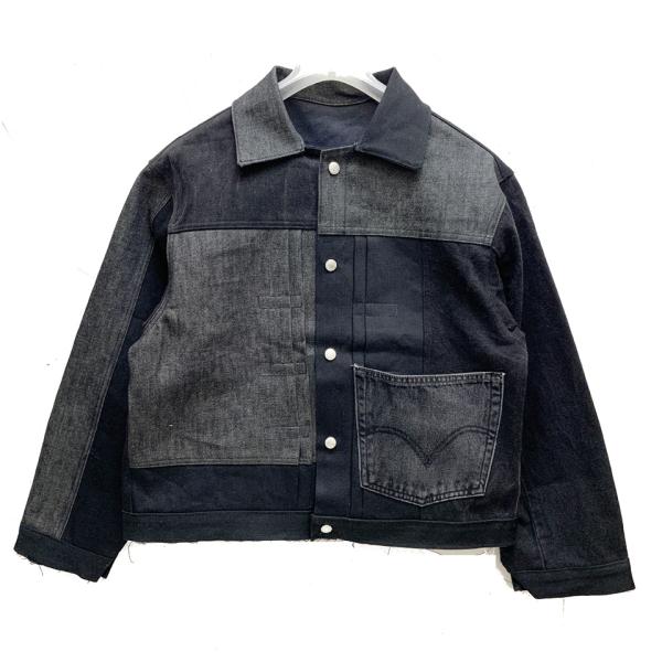 スリフティルック THRIFTY LOOK リメイクデニムジャケット DENIM