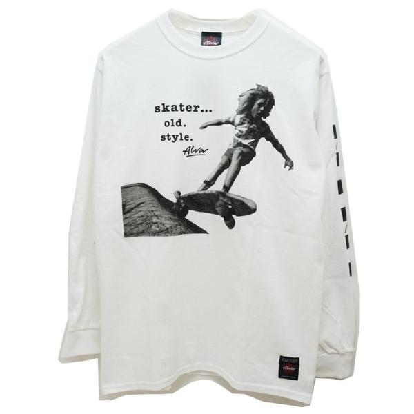 TONY ALVA トニーアルバ　アメリカ製　長袖 Tシャツ　オールドスケート トニーアルバ TONY ALVA ロンT Tシャツ STAR LOGO L/S Tee