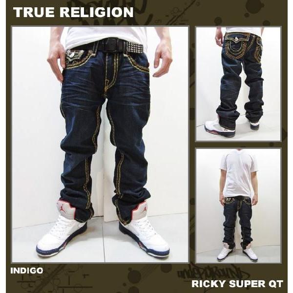 ***送料無料*** ■TRUE RELIGION[トゥルーレリジョン] RICKY SUPER QT DENIM PANTS / インディゴ