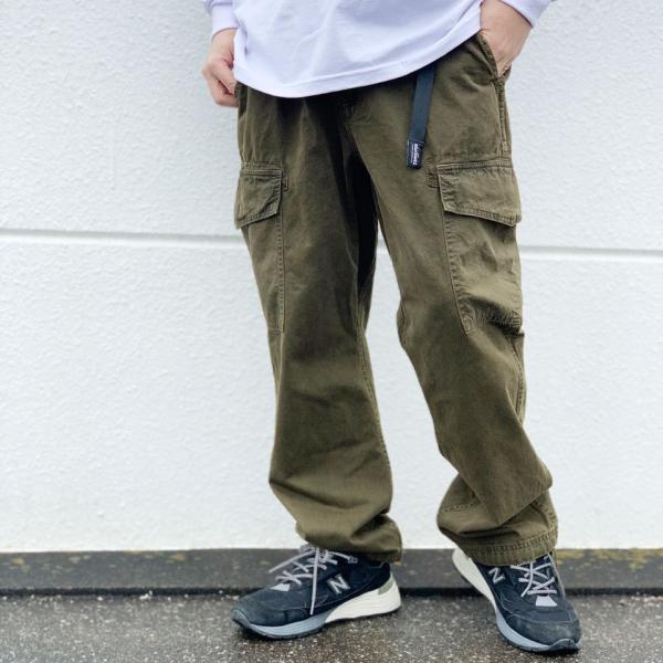 WILD THINGS 全2色 ワイルドシングス カーゴパンツ PIGMENT DYED