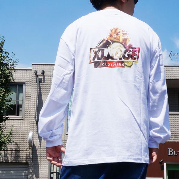 XLARGE（エクストラ ラージ） 全4色 ロンT Tシャツ GRUB SLANTED OG