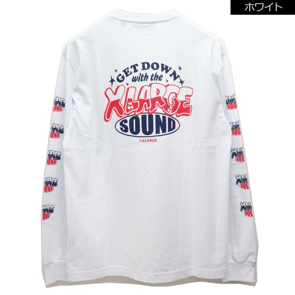 XLARGE（エクストラ ラージ） 全2色 ロンT Tシャツ SOUND L/S Tee 長袖