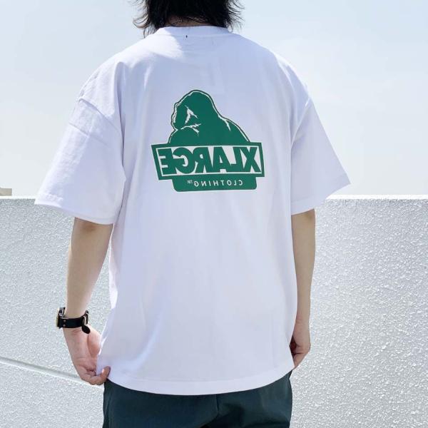 XLARGE バックOGロゴ 半袖Ｔシャツ 胸元ワンポイント 定番人気◎ mr-vibes_xlarge2331