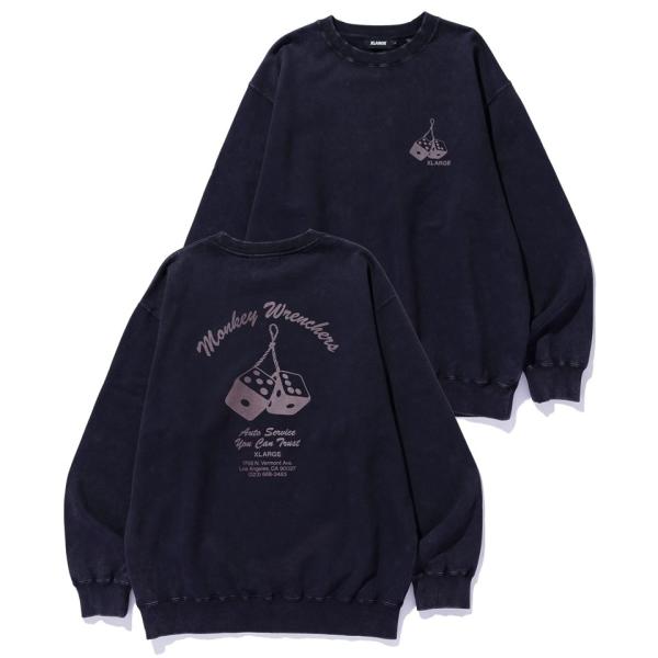 【限定コラボ】FR2 エクストララージ★センターパイルロゴ スウェット 美品 限定コラボ】FR2 エクストララージ☆センターパイルロゴ スウェット 美