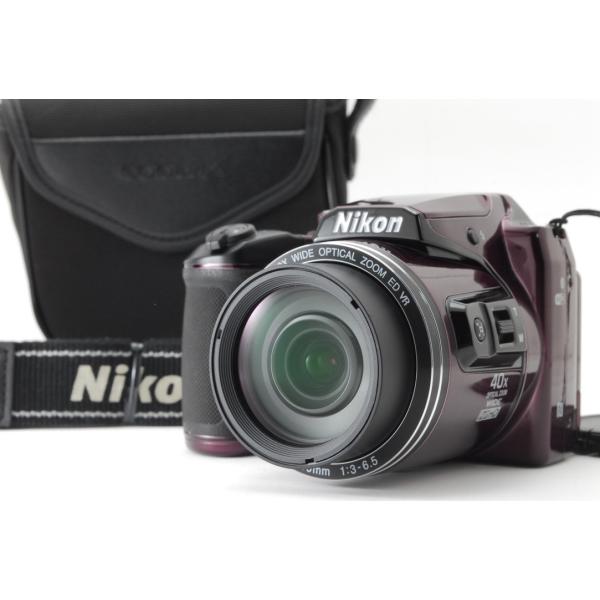 COOLPIX B Nikon ニコン B500 プラム 新品SD32GB付き : 山ウサギカメラ
