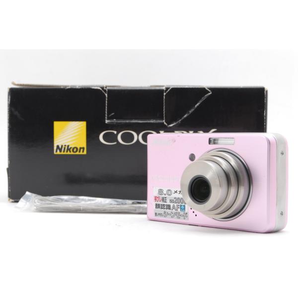 COOLPIX S Nikon ニコン S520 ピンク サクラ 新品SD32GB付き : 山