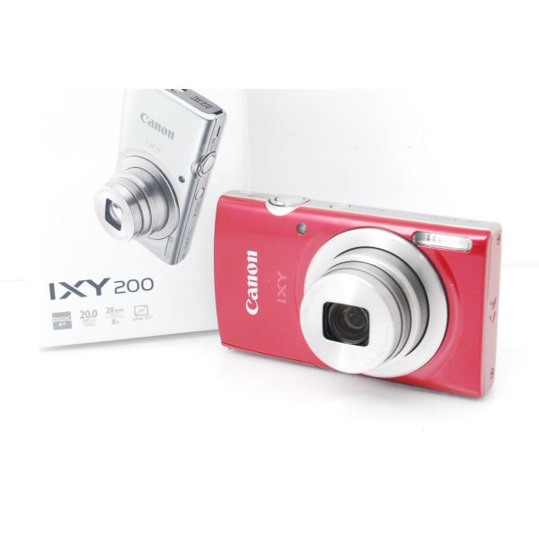 IXY Canon キヤノン 200 レッド : 山ウサギカメラ - 通販 - Yahoo