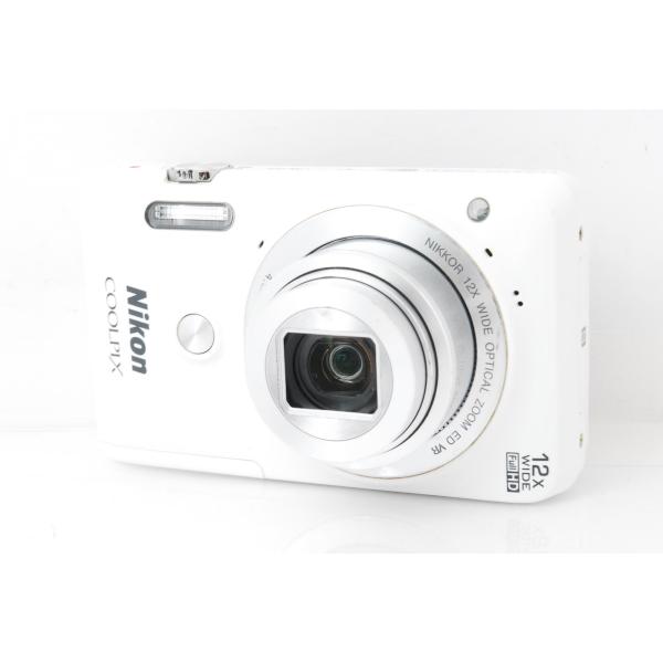 Nikon - 極上品 ニコン COOLPIX S6900 ナチュラルホワイト COOLPIX S Nikon ニコン S6900 ナチュラルホワイト : 山ウサギ