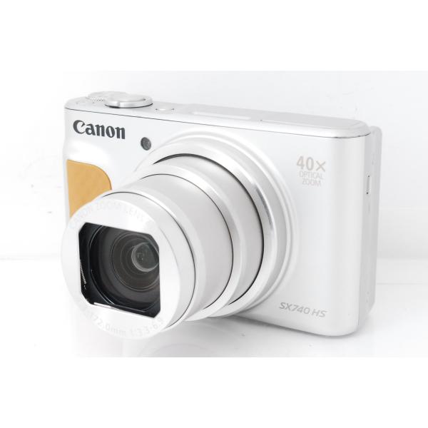 PowerShot SXシリーズ Canon キヤノン SX740 HS シルバー : 山ウサギ