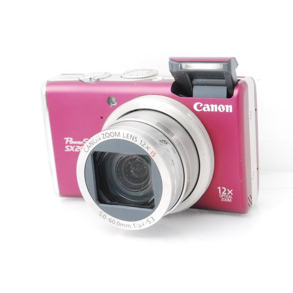 Canon キヤノン PowerShot SX200 IS レッド