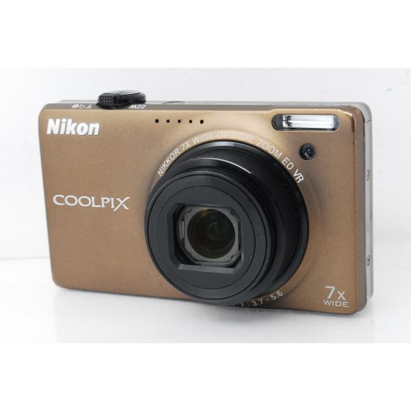 Nikon ニコン COOLPIX S6000 ソフトブラウン