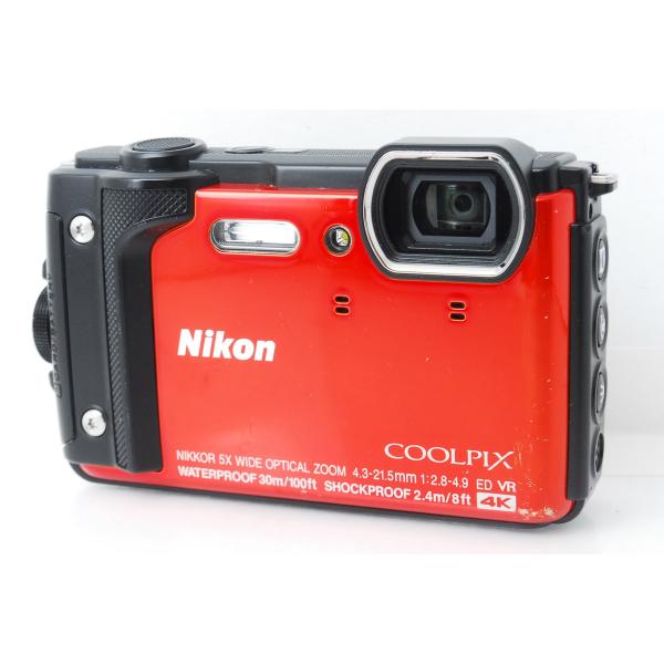 COOLPIX W Nikon ニコン W300 オレンジ 防水カメラ 123 : 山ウサギ