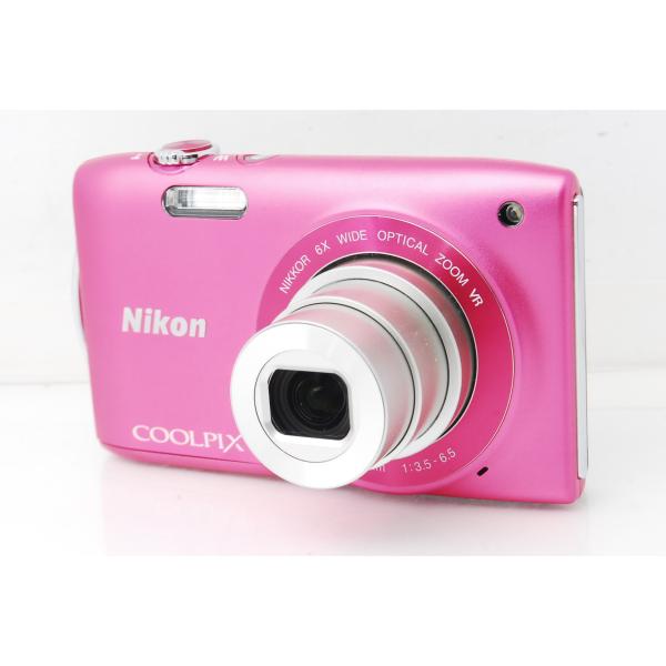 Nikon ニコン COOLPIX S3300 ストロベリーピンク