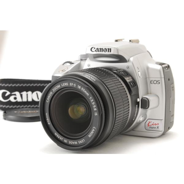 EOS Kiss Canon キヤノン X シルバー レンズキット : 山ウサギカメラ