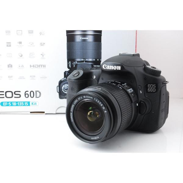Canon キヤノン EOS 60D レンズキット ショット数9782回 元箱付き
