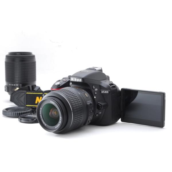 Nikon ニコン D5300 ダブルズームキット 新品SD32GB付き