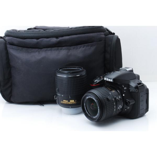 Nikon ニコン D5300 ダブルズームキット 64GBSDカード付き ショット数13715回