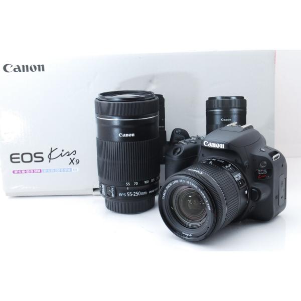 Canon キヤノン EOS Kiss X9 ダブルズームキット ショット数7912回