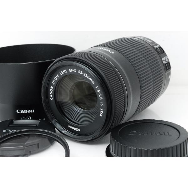 Canon キヤノン EF-S 55-250mm F4-5.6 IS STM