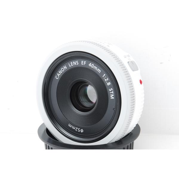canon 40mm 単焦点レンズ ホワイト EFレンズ Canon キヤノン 単焦点レンズ EF 40mm F2.8 STM ホワイト