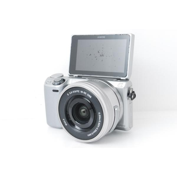 SONY ソニー NEX-5R シルバー レンズキット ショット数6838回