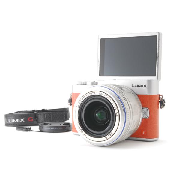 ショット数 877回！ LUMIX DMC-GF9 Wi-Fi ミラーレス 橙 ショット数 877回！ LUMIX DMC-GF9 Wi-Fi ミラーレス 橙