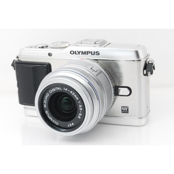 OLYMPUS オリンパス E-P3 シルバー レンズキット ショット数9782回