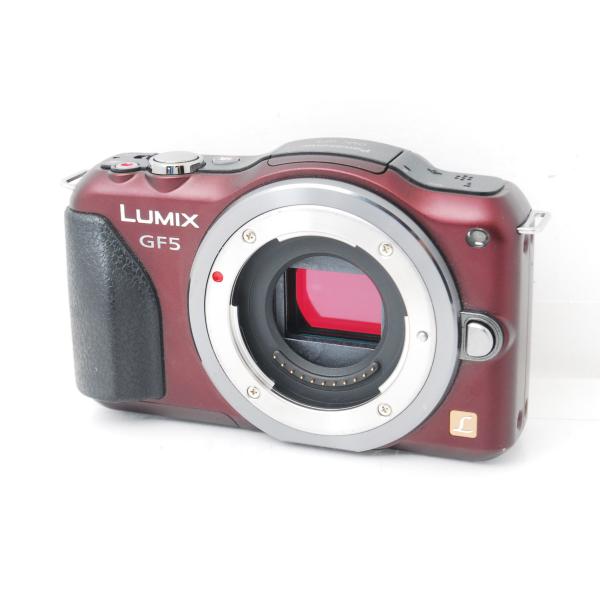 Panasonic パナソニック LUMIX DMC-GF5 センシュアルブラウン ボディ ショット数2988回