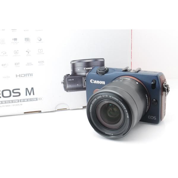 Canon キヤノン EOS M ベイブルー レンズキット