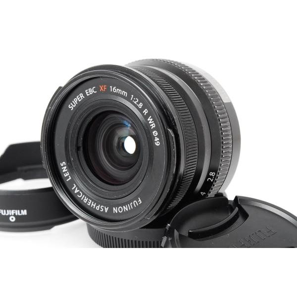 FUJIFILM 富士フイルム フジノンレンズ XF 16mm F2.8 R WR ブラック 321