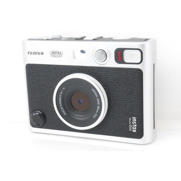 FUJIFILM 富士フイルム instax mini Evo ブラック インスタントカメラ チェキ
