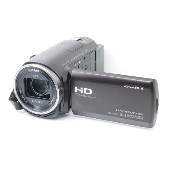 SONY ソニー HDR-CX670 ボルドーブラウン