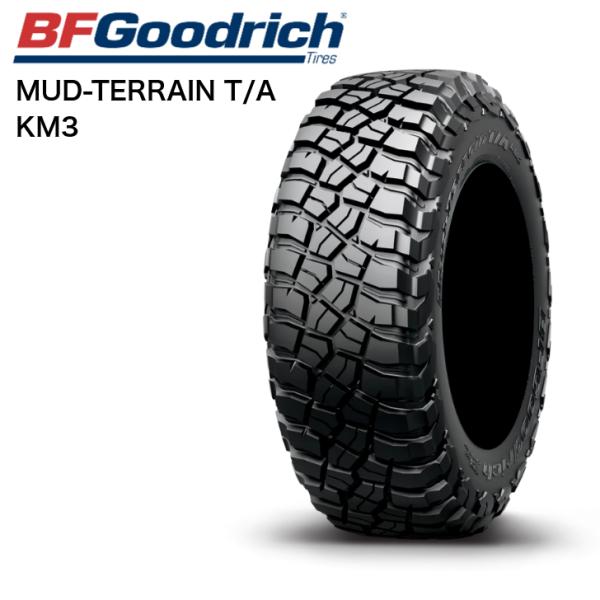 【正規輸入品】BFグッドリッチ マッドテレーン T/A KM3 225/75R16 115/112Q LT◆2本以上で送料無料 ブラックレター BFGoodrich MUD TERRAIN SUV/4X4