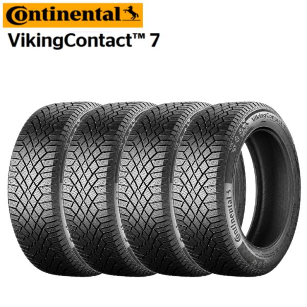 【新品処分特価】【4本set】【2025年製】コンチネンタル バイキング コンタクト 7 155/65R14 75T◆送料無料 Continental VC7 スタッドレス 4本セット 25年