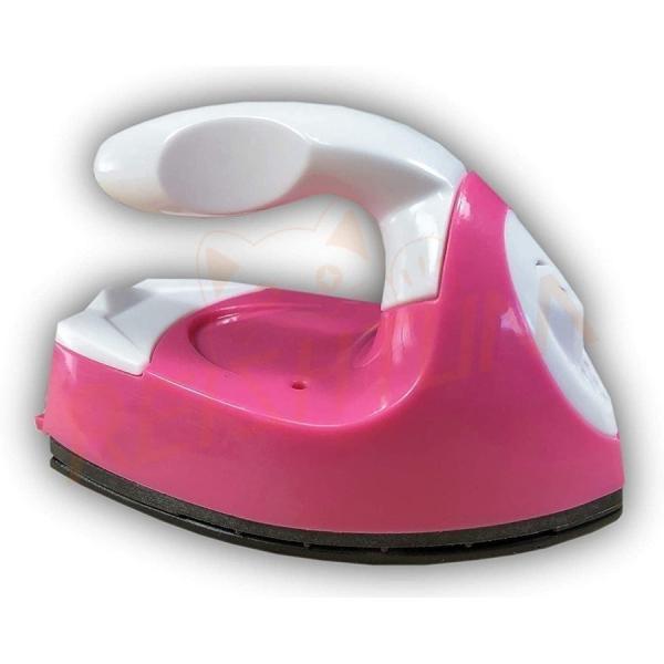 自立式 ミニアイロン（恒温ドライタイプ）国際通用電源：100-220V（50-60Hz供用）60-300w温度範囲：100-180℃サイズ：100×60×65mm、かけ面：テフロンコーティング39?【 製品特長 】 ◆急速加熱タイプ(電源O...