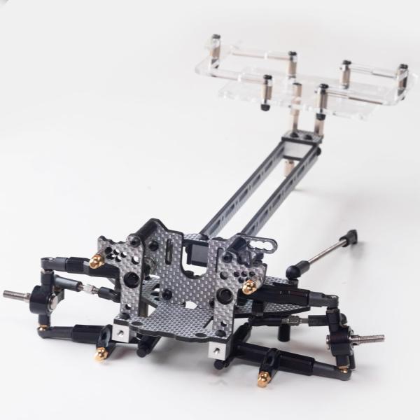タミヤ TT-02用【FR】 ドリフトコンバージョン フルセット　シルバーカーボン