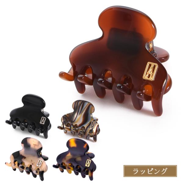 ベーシックカラーと可愛らしいベイビーサイズで、デイリーに使えるアイテム。後れ毛のまとめにしたり、フロントや編み込んだスタイルのアクセントに複数使いするのもおすすめです。ブランドALEXANDRE DE PARIS（アレクサンドル ドゥ パリ...