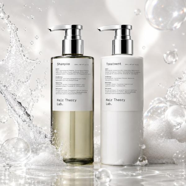 ヘアセオリーラボ セラムイン シャンプー ＆ トリートメント セット 各300mL Hair Theory Lab うねり くせ毛 パサつき ダメージケア まとまり ヘアケア トステア