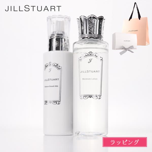 乳液＆化粧水 ギフトセットJILL STUART（ジル スチュアート）成分画像参照セット内容モイスチュア ローション 200ml x 1モイスチュア スムース ミルク 150ml x 1付属品ショップバッグ専用ギフトボックス品番モイスチュア...