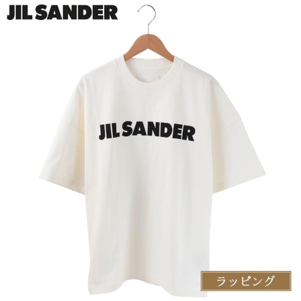 JIL SANDER ジルサンダー Tシャツ プリント ロゴ コットン JIL SANDER ジルサンダー Tシャツ プリント ロゴ コットン