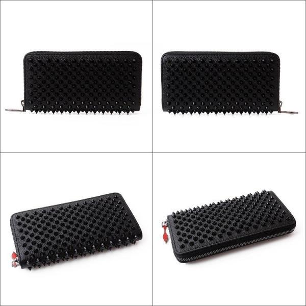 クリスチャンルブタン 財布 メンズ 長財布 ラウンド ファスナー 品質検査済 ジップ Louboutin Christian