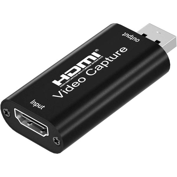 【商品名】　XTYM HDMI キャプチャーボード USB2.0 1080P30Hz HDMI ゲームキャプチャー・ ビデオキャプチャカード ゲーム実況 【商品説明】　 【サイズ】　高さ : 2.80 cm　横幅 : 9.50 cm　奥行 ...
