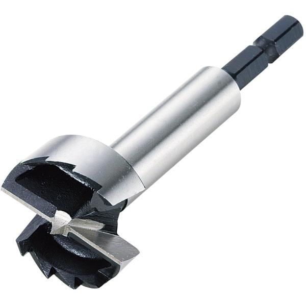 【商品名】　新潟精機(Niigataseiki) SK フォスナービット φ35 FB-35 6.35mm軸 【商品説明】　・サイズ:外径35×全長94mm・シャンク:径/6.35mm、形状/六角・材質:炭素工具鋼(SC)・用途:木材の止ま...