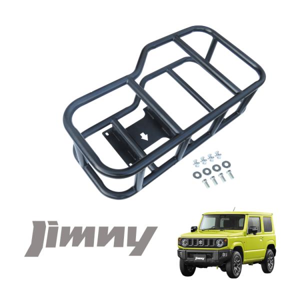 ジムニーJB64・ジムニーシエラJB74専用　リアゲート用キャリアラック laddercbktsz064-02.jpg