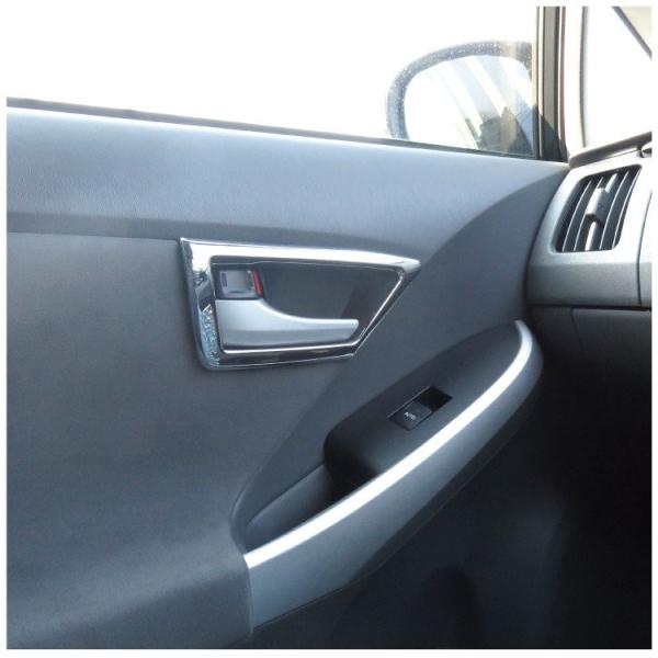 プリウス 30系 前期 後期 メッキ パーツ ドア ベゼル カバー