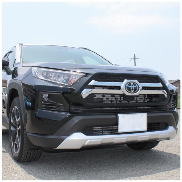 新型RAV4 50系 アドベンチャー専用 フロントグリル エンブレム トヨタ