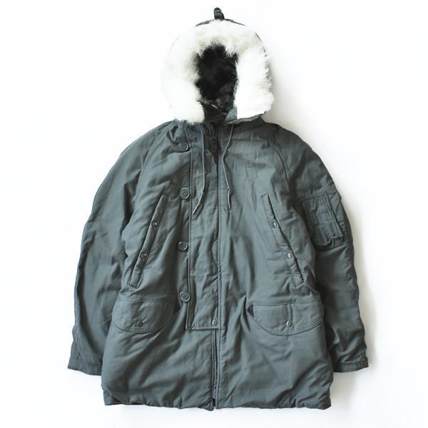 新品未開封ヒューストン 日本製リアルファー60%オフN-3B グリーン