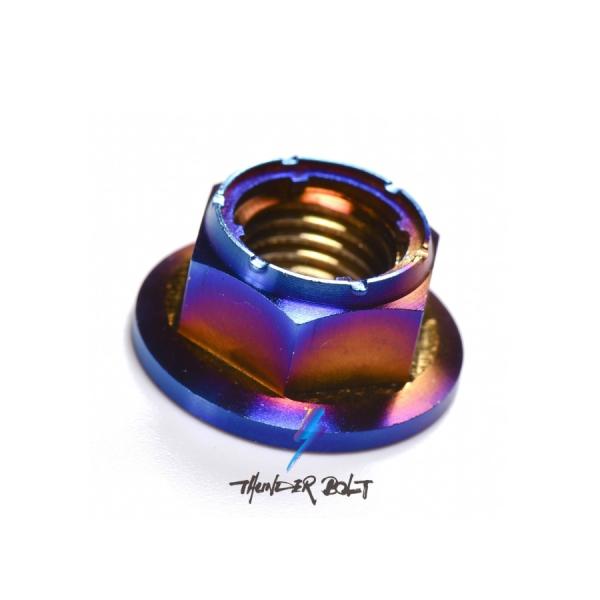 チタンナット M10×P1.5 メタルロック フランジナット チタンナット 