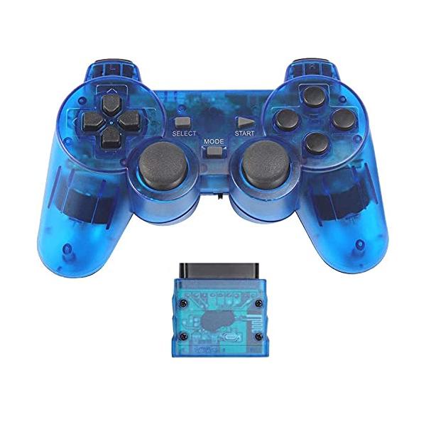 他サイト： Fancyan PS2 用 ワイヤレスコントロー ラー DUAL SHOCK2 ゲームパット 互換対応の商品画像